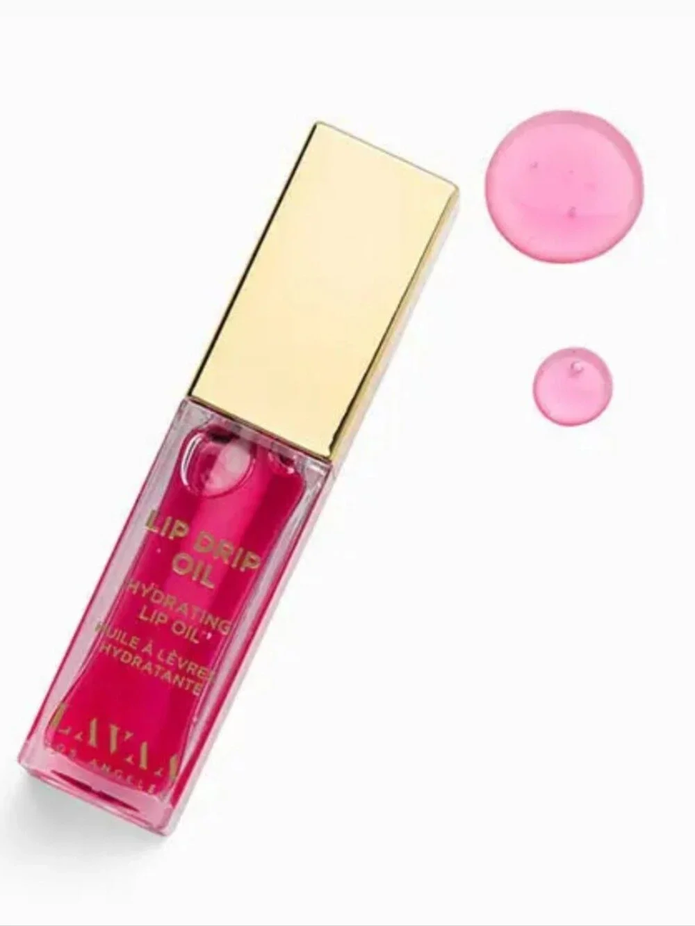 LAVAA BEAUTY Lip Drip Oil in Bubblegum (soft pink tint) NIB & FULL SIZE